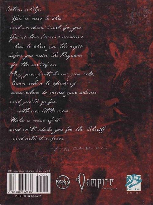 Vampire The Requiem - Coteries (B Grade) (Genbrug)